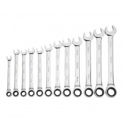 Ratcheting Wrench Set 12-Pc Klutch Metric: 8–19mm+1708