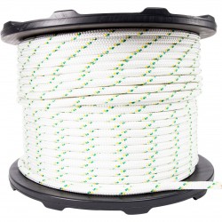 Portable Winch Rope 656ft L x 1/2in Dia 8100 lbs Tensile Strength, Model# PCA-1216M+1907