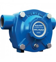 Delavan Cast Iron 6-Roller Pump 20 GPM, 300 PSI, 1,200 RPM Model# 6900C+2795