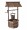 Stonegate Designs Wooden Wishing Well Planter Burnt Finish, Model# XL310