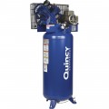 Quincy QT 54 Splash Lubricated Reciprocating Air Compressor 5 HP, 230 Volt, 1 Phase, 60-Gallon Vertical, Model# 2V41C60VC