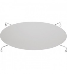 Mosmatic Undercarriage Cleaner Protection Plate 21in. Dia., Model# TUW+3126