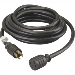 Reliance Generator Power Cord 30 Amps, 125/250 Volts, 40ft., Model# PC3040+1562