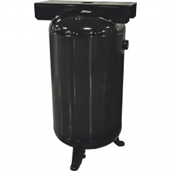 Industrial Air Vertical Receiver Tank with Platform 80 Gallon 200 PSI, Model# 021-0422+52
