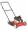 Yard Machines Push Lawn Mower 140cc Powermore Engine 20in Deck, Model# 11A-02SB700