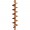BravePro Pengo Type Bit for Earth Auger Powerhead 16in. Dia. x 36in.L, Fits Two-Person Powerhead Model BRP330HHD