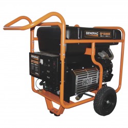 Generac GP15000E Portable Generator 22,500 Surge Watts, 15,000 Rated Watts, Electric Start, Model# 5734+1331