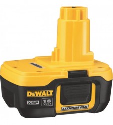 Dewalt 18 Volt XRP Lithium Ion Battery Extended Run Time, 2.0 Ah, Model# DC9182+3303