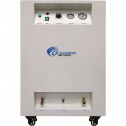 California Air Tools Ultra Quiet Electric Air Compressor in Soundproof Cabinet 2 HP, 10-Gallon, 5.3 CFM, Model# CAT-10020SPC+466