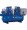 Quincy Duplex Air Compressor 7.5 HP, 460 Volt, 3 Phase, 120 Gallon Horizontal, Model# 273DC12DC46