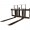 Load Quip Front End Loader Pallet Forks 2,000-Lb. Capacity, Black, Model# 29211732