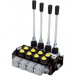 NorTrac Monoblock Hydraulic Control Valve 12 GPM, 5 Spool+2698