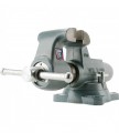 Wilton Serrated Machinist Bench Vise 3in Jaw Width, Swivel Base, Model# 300S