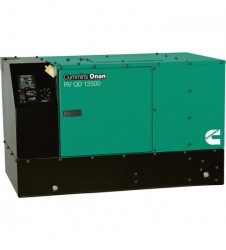 Cummins Onan Quiet Series Diesel RV Generator 12.5 kW, Type# 12.5HDKCB-11506+1424