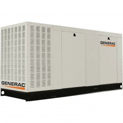 Generac Commercial Series Liquid-Cooled Standby Generator 80 kW, 120/240 Volts, Single Phase, NG, Model# QT08054ANAX+1239