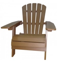 Stonegate Designs Folding Oversized Resin Adirondack Chair Model# 31396-F+2388