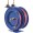 Coxreels Dual Air Hose Reel With 1/4in. x 50ft. PVC Hoses, Max. 300 PSI, Model# C-LP-150-150