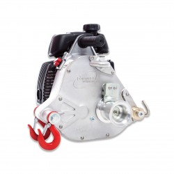 Portable Winch Gas-Powered Capstan Winch Hunting Kit 2200-Lb. Pulling Capacity, 2.1 HP, Honda GHX-50 Engine, Model# PCW5000-HK+1681