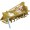 King Kutter Gear Driven Rotary Tiller 5ft. Tiller Width, Model# TG-60-Y