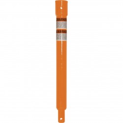 BravePro 15in. Earth Auger Extension 22mm (7/8in.) Dia. Square Connection, Fits Brave Pro BRP343HHD Earth Auger Powerheads, Model# BR10603+750