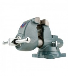 Wilton Pipe and Bench Vise 3 1/2in. Jaw Width, Swivel Base, Model# C-0+1654