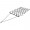 Field Tuff Heavy Duty Drag Harrow 6ft. x 8ft., 14 Tine Rows, 1/2in. Dia. Tines, Model# HDHA-68